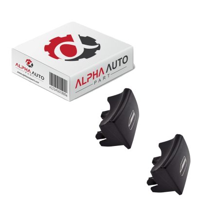 Dodge Nitro, Jeep Liberty için Cam Düğme Kapağı 2'li