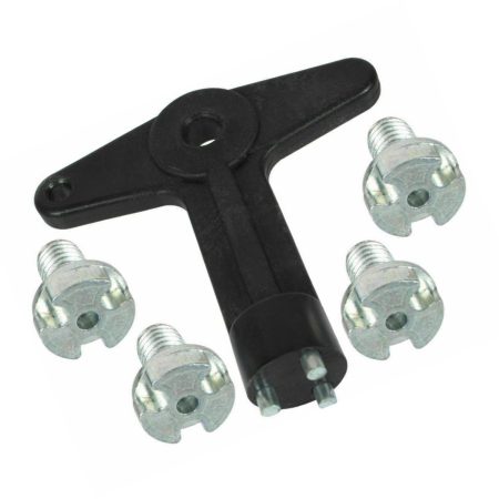 Vis d'enjoliveur avec clé pour Vauxhall/Opel Astra, Vectra, Corsa