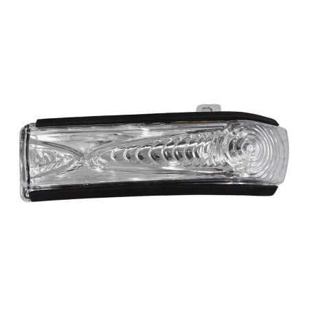 Le signal de rétroviseur pour Fiat Doblo, Combo D est blanc - gauche