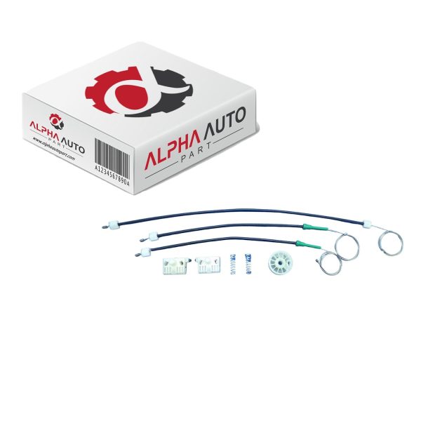 Renault Clio 3 için Ön Sağ Kapı Cam Tamir Takımı