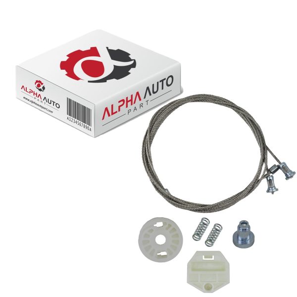 Mercedes W210, S210 için Cam Kriko Teli Arka Sağ Sol Tamir Takımı