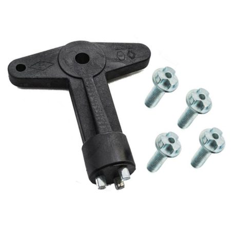 Vis d'enjoliveur en alliage avec clé pour Renault Megane,Clio,Laguna