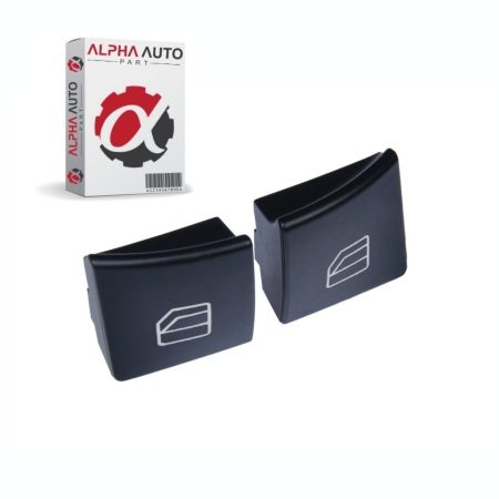 Mercedes C Class W204 (2007-2014) 2 Adet Cam Düğmesi Tamir Kapağı