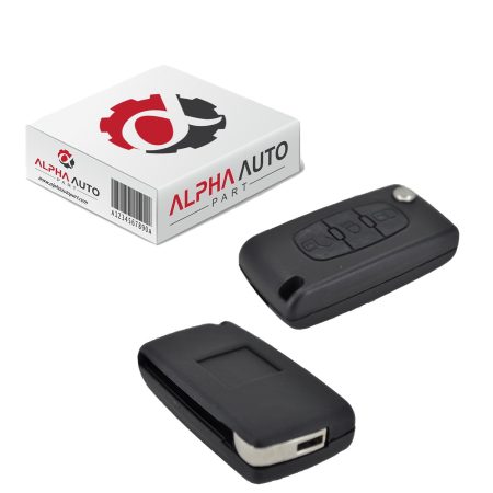 Peugeot , Citroen için 3 Tuşlu , Sustasız Uzaktan Kumanda Anahtar Düğmesi Kabı