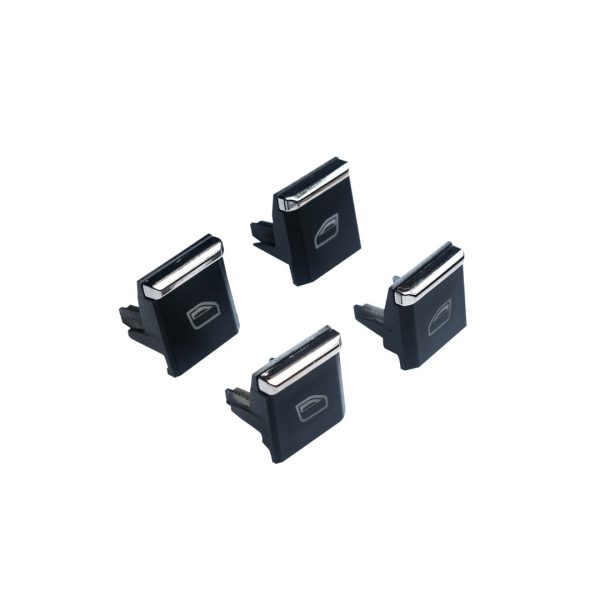 4 pièces, couvercle de bouton de commutateur de fenêtre pour Porsche Panamera , Cayenne , Macan