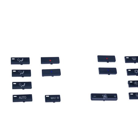 Boutons du panneau de climatisation 14 pièces pour BMW Série 5 E39