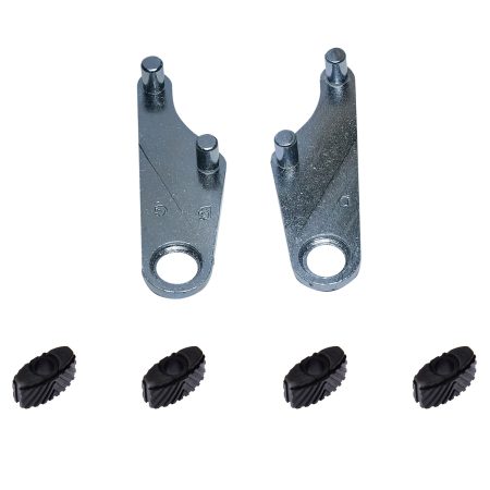 Jeu de montants métalliques de toit ouvrant pour Renault Megane 2