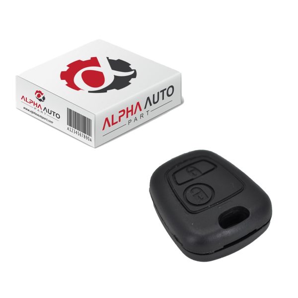 Peugeot  için Yale  Uzaktan Kumanda Anahtar Düğmesi Kabı-Logolu