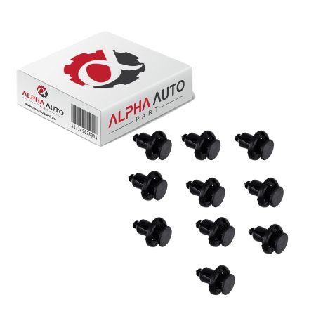 Honda Accord CR-V Civic Insight için Tampon Klipsi-10 Adet