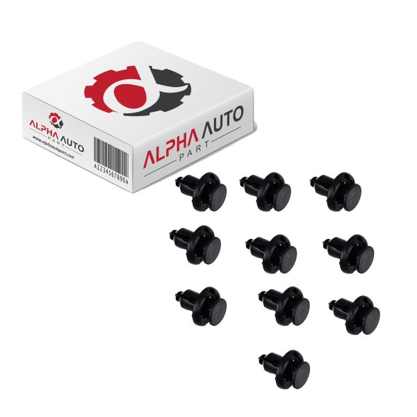 Honda Accord CR-V Civic Insight için Tampon Klipsi-10 Adet